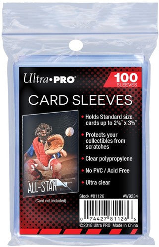 Ultra Pro Soft Sleeves (100 stuks)